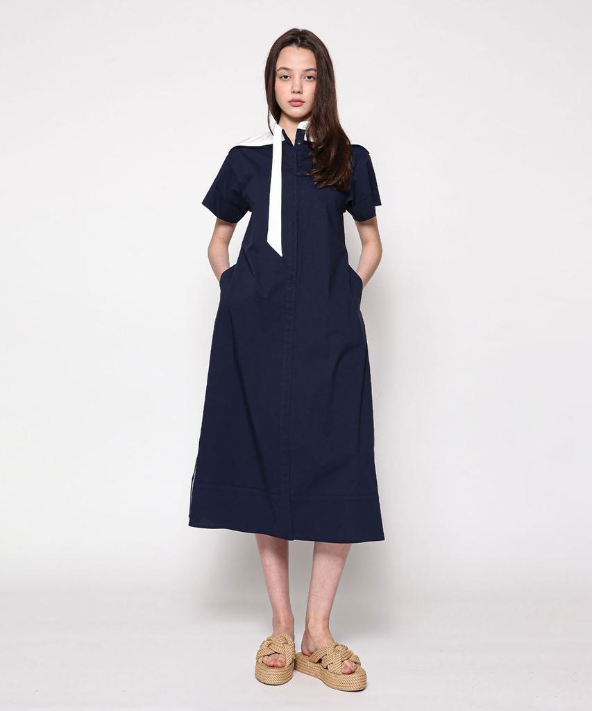 02ARMOIRE Teo Dress _ Navy