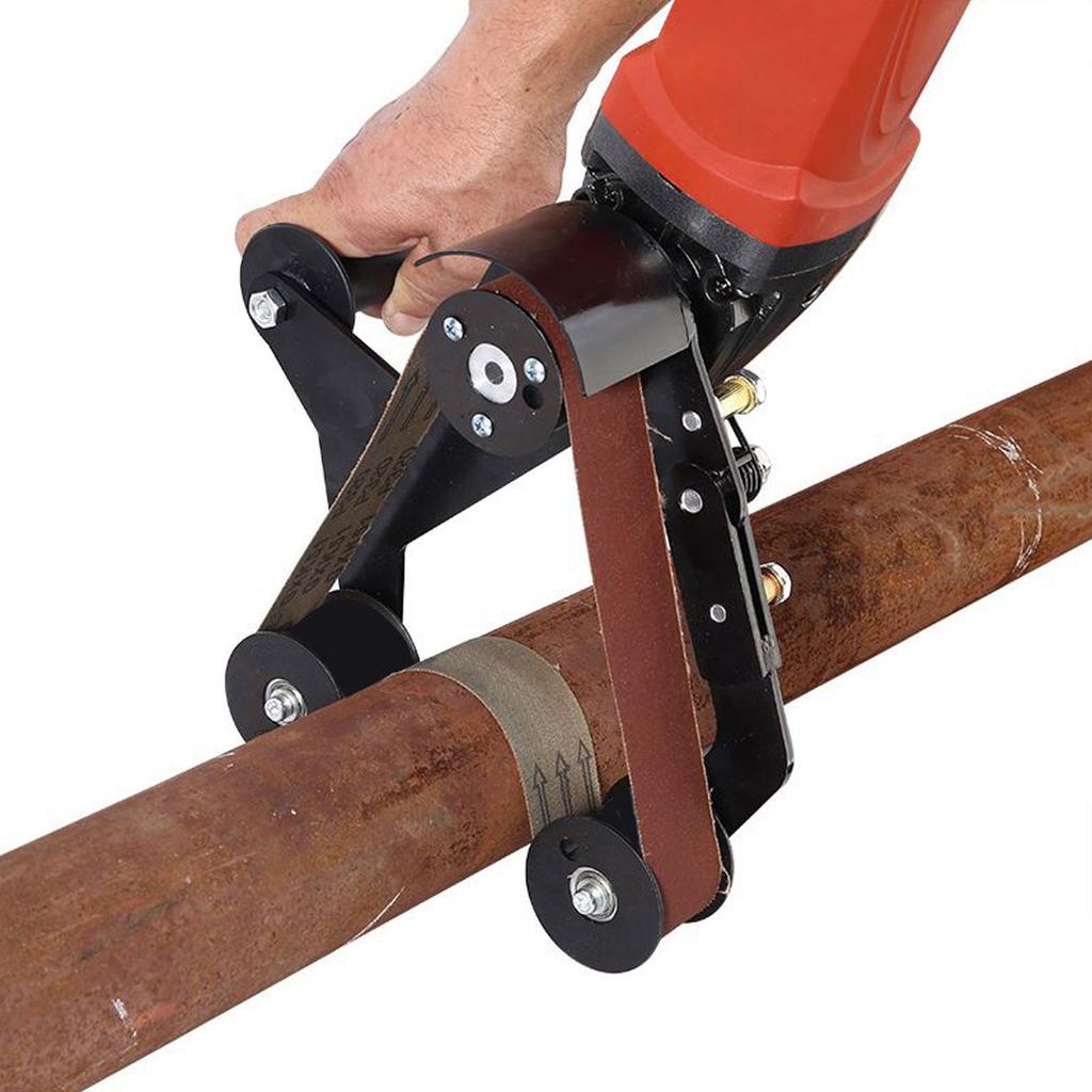 Мини ленточная шлифовальная машина DIY шлифовальная машина Труба из нержавеющей стали Полировальная машина Шлифовальный инструмент Ленты для шлифовальной машины Шлифовальная машина Полировальная машина для труб из нержавеющей стали