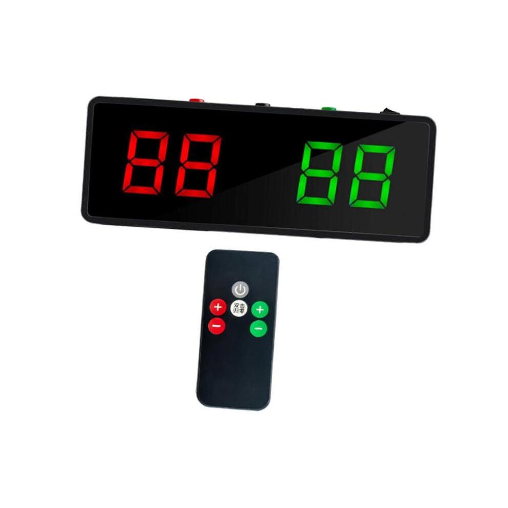 Billiards Electronic Scoreboard for 26x9.5x3cm Sturdy with Remote