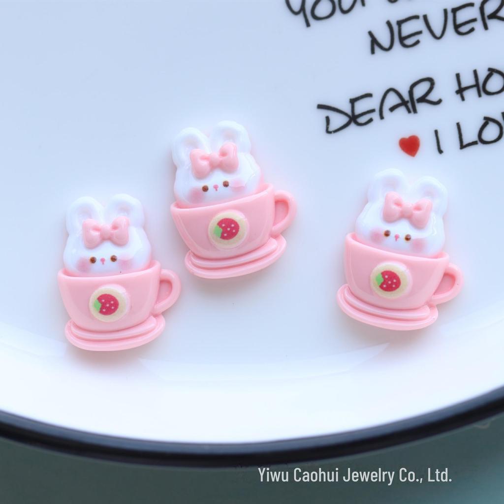 Очаровательные блестящие мультяшные аксессуары для волос из смолы: Детские шпильки, кольца, зажимы и нашивки для поделок своими руками