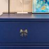 Furniture Hardware Cabinet Door Knobs Vintage Wardrobe Drawer Pulls Bow Tie Brass Handle  Dresser