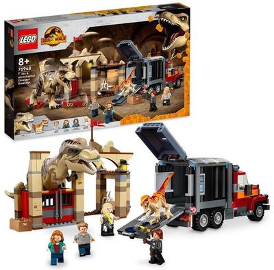 LEGO Jurassic World 76948 Побег тираннозавра и атроцираптора