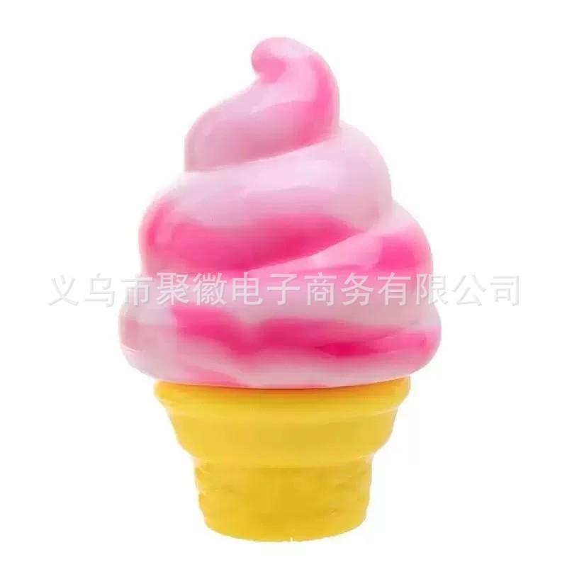 Ice Cream Pinch Puzzle Decompression Creative Vent Pinch Music Decompression Cone Modeling Toy