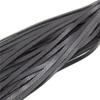 Black Pu Leather  Flogger Sex Whip Spanking Fetish Toys Floggers