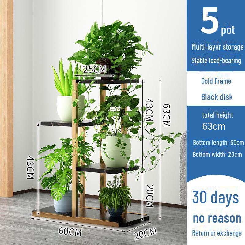 Многоуровневая подставка для комнатных растений Nordic для гостиной или балкона