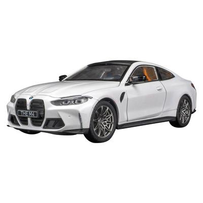 Масштаб 1/23 BMW M4 G82, модель автомобиля из сплава, литой под давлением автомобиль, звуковой свет, коллекция для любителей автомобилей, детский подарок на день рождения, металлические игрушки для мальчиков