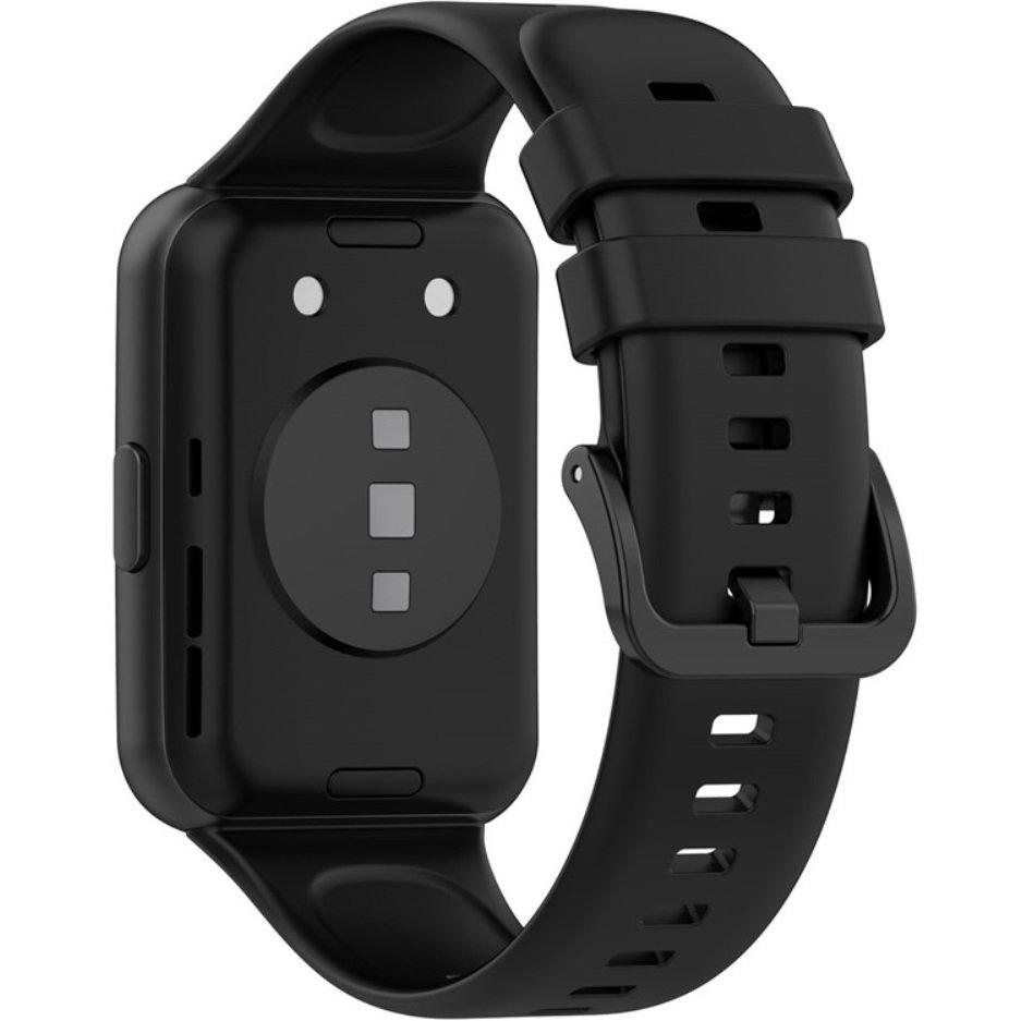 Silicone Strap for Huawei Watch Fit 2, Black
