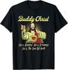 НОВЫЙ ОГРАНИЧЕННЫЙ Got Buddy a Christ Рождественский Крутой Иисус Религиозная Футболка Унисекс Футболка