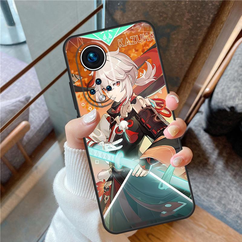 Genshin Impact Каэдэхара Казуха Для Honor Magic 7 Lite 5 6 8 Pro Чехол Обложка Для Honor 200 400 50 70 90 X8a X8b X9a X9b X9c