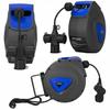 Automatic Wall-Mounted Extension Cord Reel 180° 20M 3X Kraft&Dele