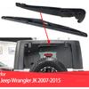 Для Jeep Wrangler JK 2007-2010 2011 2012 2013 2014 2015 68002490AB ABS Комплект для замены заднего дворника (рычаг и щетка)