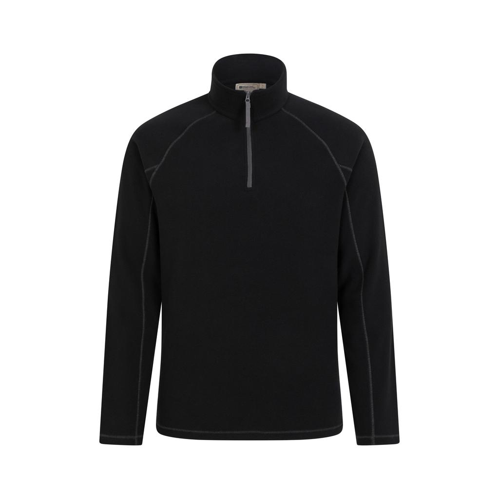 Mountain Warehouse Mens Ashbourne II Half Zip Fleece Top