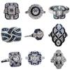 Кольцо Weiya White Sapphire Zircon Square Ring - европейская и американская мода на свадебные украшения