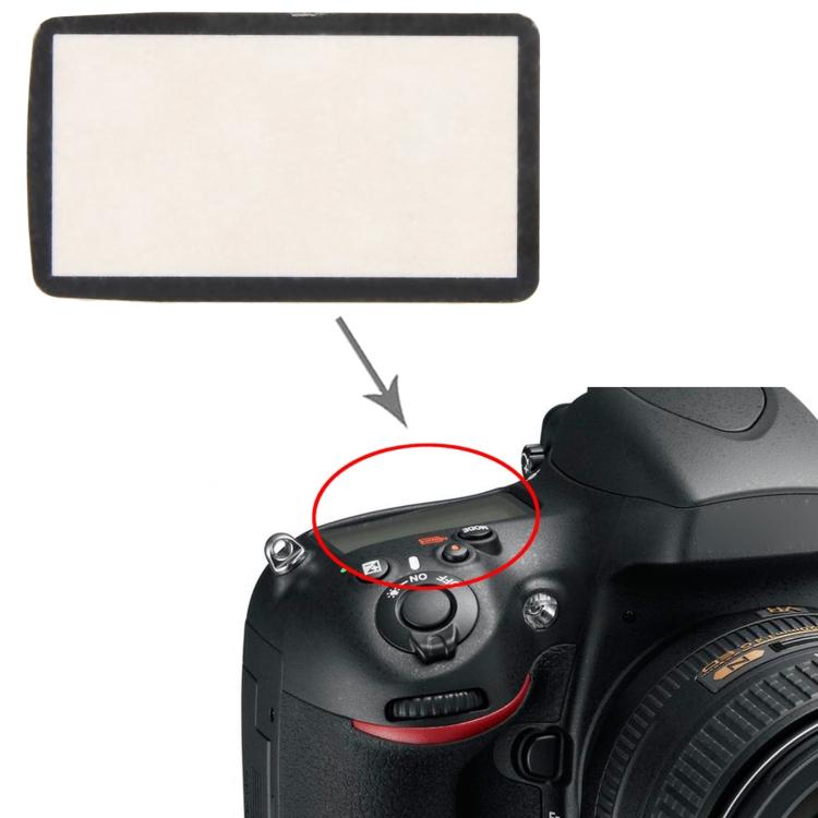 Для Nikon D800 верхняя крышка плечевой ЖК-дисплей внешний объектив