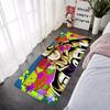Doormat Flannel Floor Mat Indoor Foot Rug Jojo Bizarre Adventure Fluffy Bedside Mats Kitchen Corridor Carpet Ideal Balcony Decor