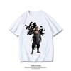 Black Myth Wukong Game Around Short Sleeve T-shirt 2024 Summer New Cotton Loose American Men and Women Half Sleeve Tide