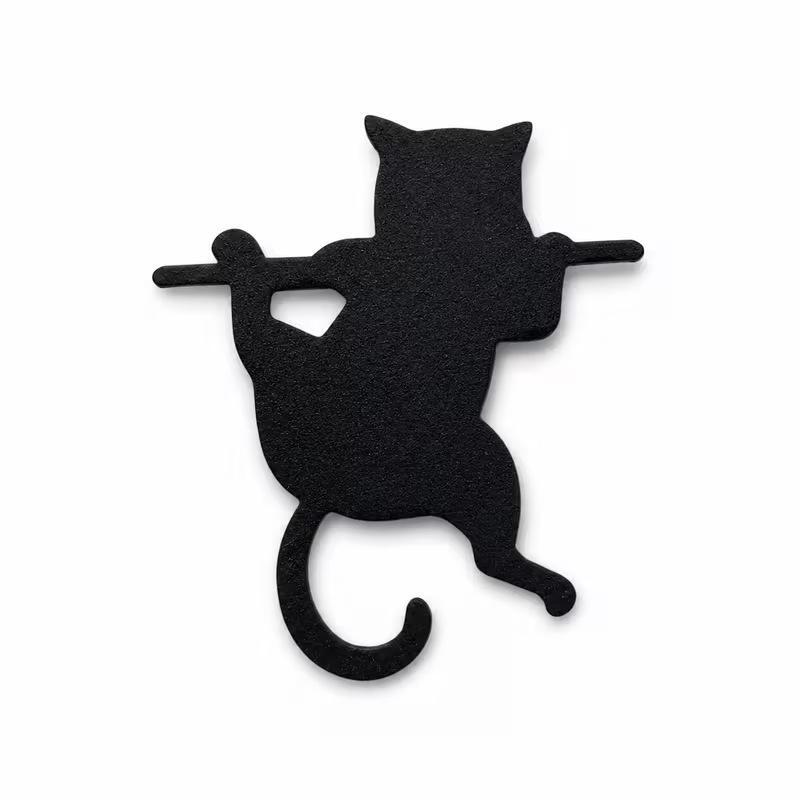 [TG835]Cute Creative Metal Black Cat Bookmark For Library Room Journal Gift Classroom Desk Bookshelf Stationery Metal Bookmark