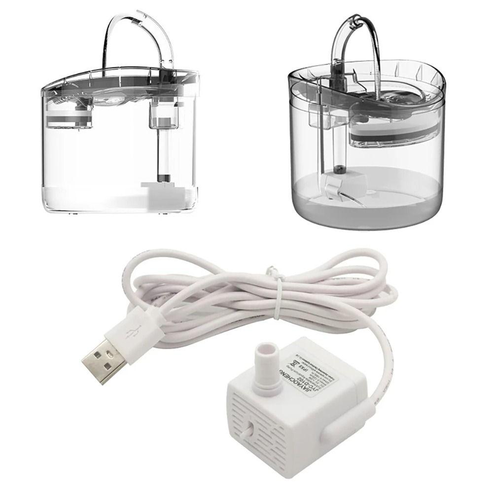 Adjustable Dog USB Cable Cat Water Fountain Water Dispenser Motor Drinking Bowl Water Pump