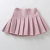 Children, Girls, and Teenagers High Waist Pleated Skater Tennis Skirt