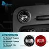 Реальная матовая черная карбоновая наклейка для Renault Megane 3 2 2010-2025 Fluence 2011-2015 Clio 4 2013-2019 Кнопки запуска/остановки двигателя автомобиля