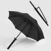 Simple Samurai Umbrella with Long Handle Japanese Umbrella Katana Chinese Household Straight Rod Umbrellas Windproof Rain Gear