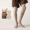 Утолщенные чулки-гольфы с длинным голенищем Ins Нескользящие напольные носки Повседневные чулки выше бедра Домашние