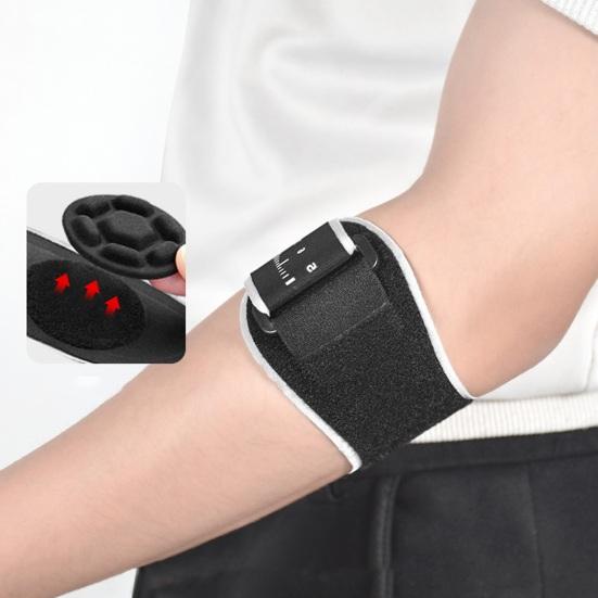 Бандаж для теннисного локтя, съемная силиконовая накладка, поддерживающая повязка для локтя при тендините, эластичная компрессионная повязка на локоть, накладка на руку для занятий спортом и фитнесом