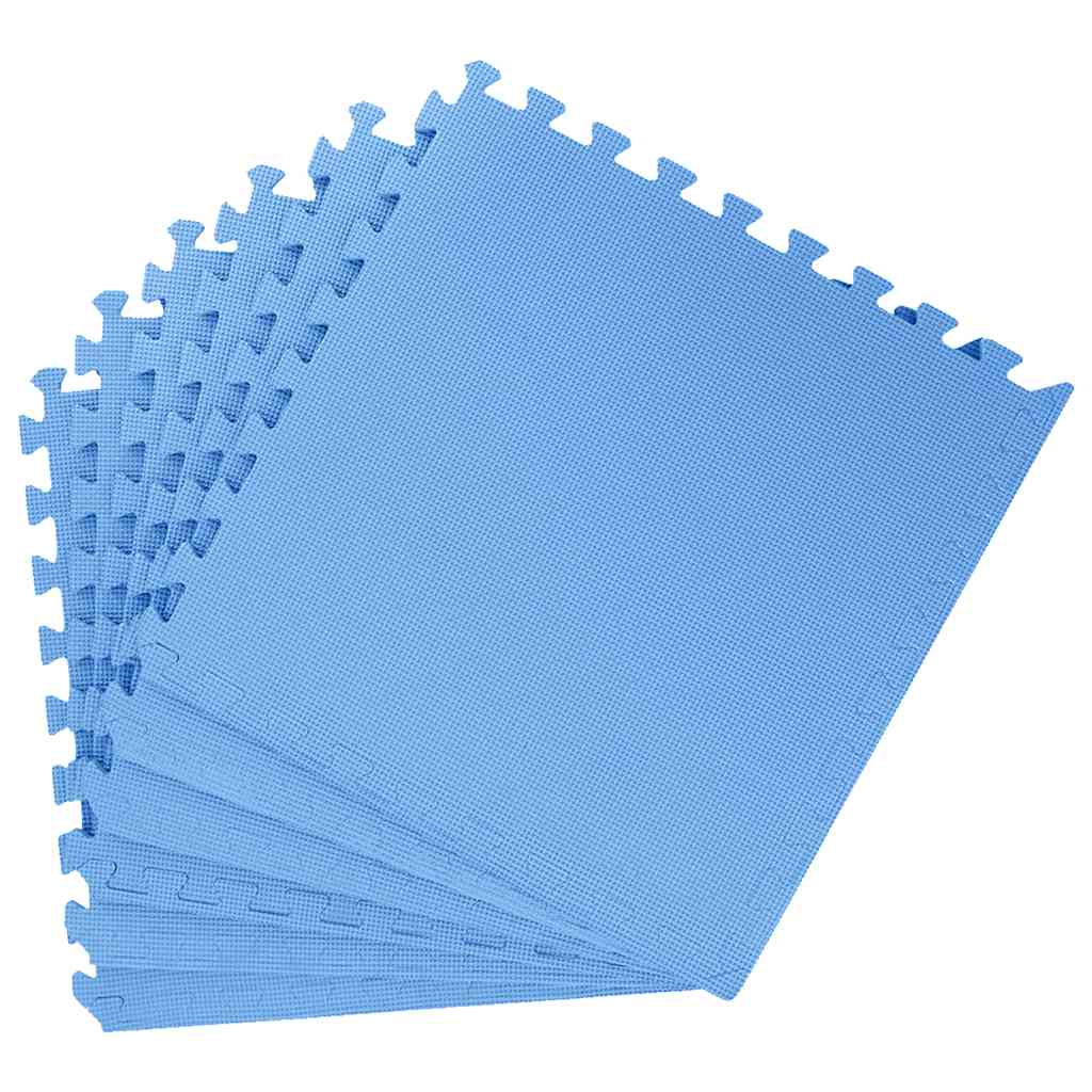 Floor Mats 6 pcs 2.16 m² EVA Foam Blue