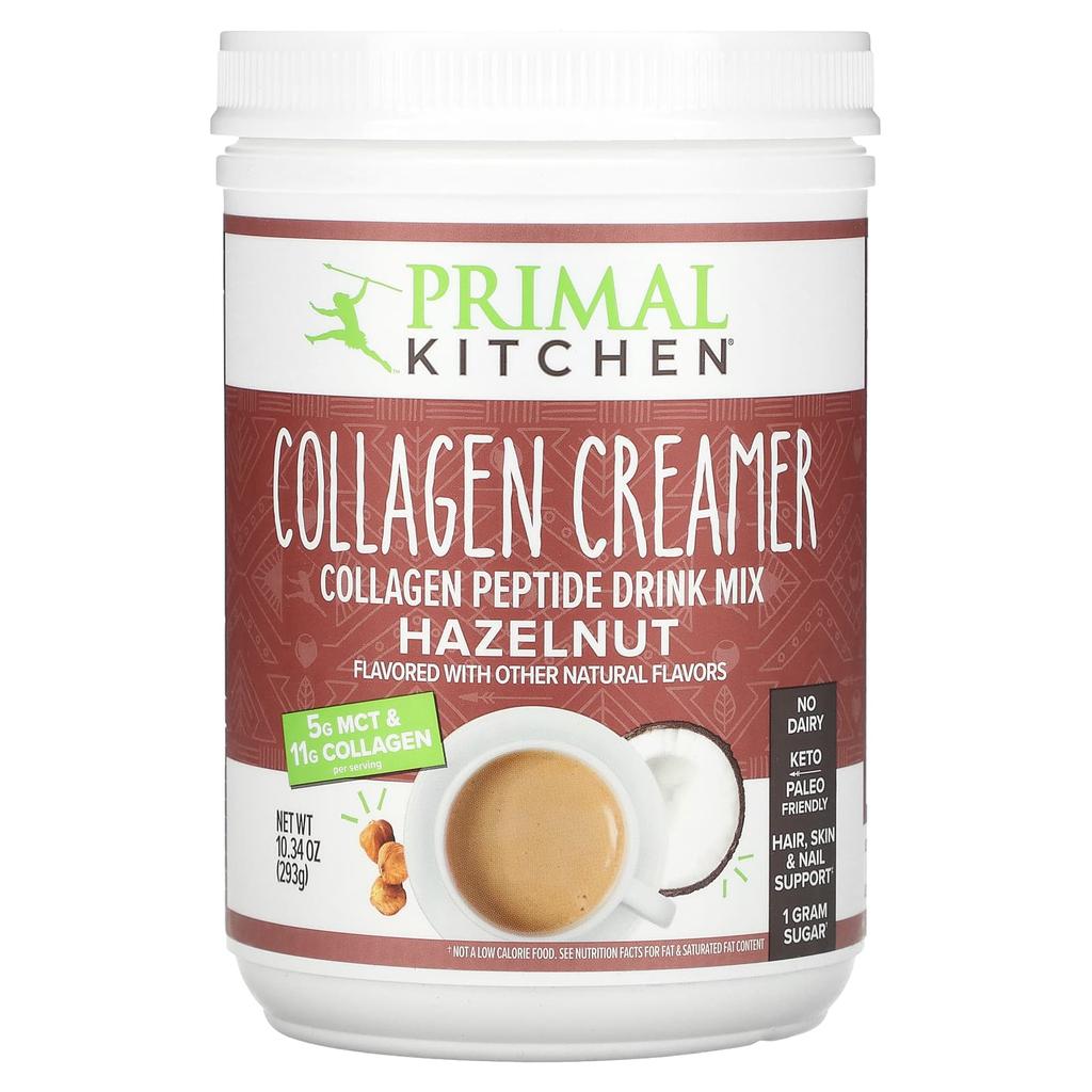 Collagen Creamer, Hazelnut, 293G(10.34Oz)