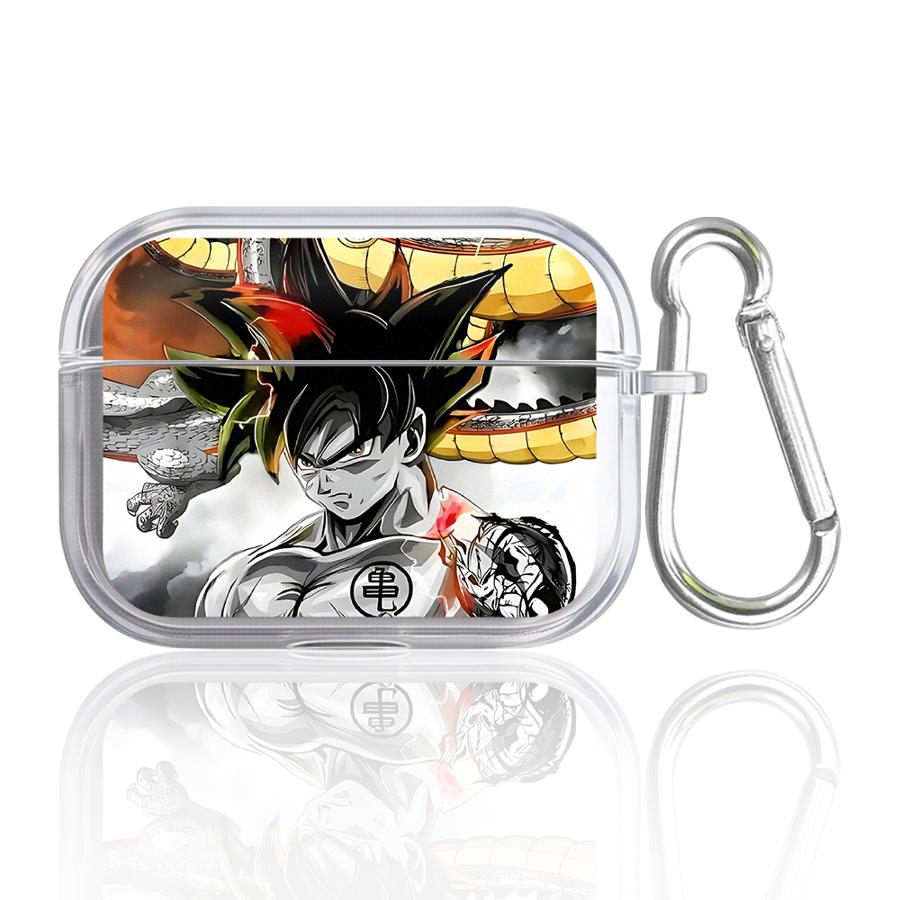D-Dragons Balls Goku Прозрачные Чехлы для Наушников Чехол для Airpods 4 3 Pro2 1 Pro 2 Pro3