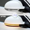 Dynamic Turn Signal LED Rearview Mirror Indicator Blinker Repeater Light For Volkswagen VW GOLF 5 Jetta MK5 Passat B5.5 B6 EOS