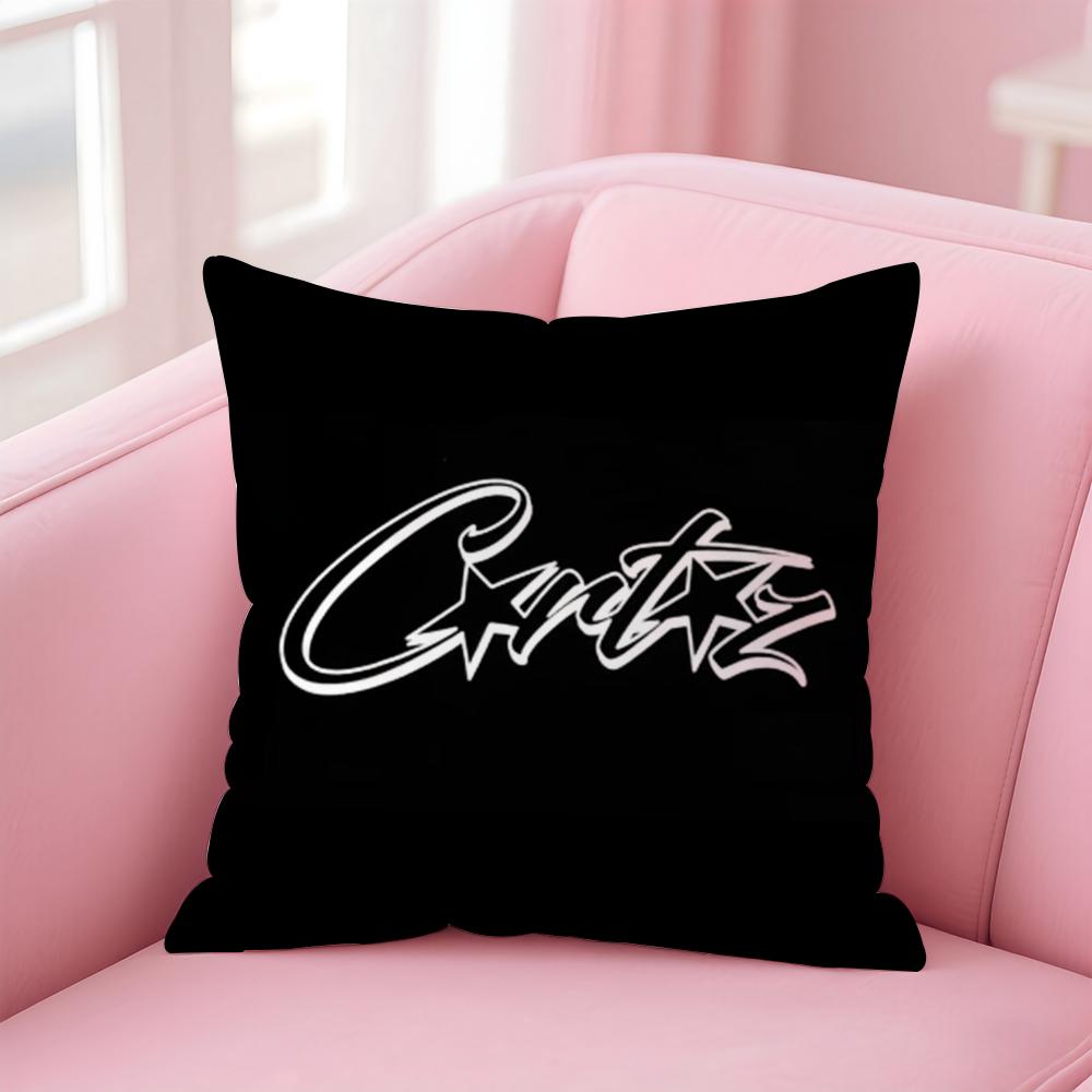 Fashion Brand CCorteizS Cushion Cover Linen Pillowcase Cover Soft Decor for Sofa Home Room