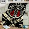 3D BLACK SABBATH Heavy Metal Rock Blanket,Soft Throw Blanket for Home Bedroom Bed Sofa Picnic Travel Office Cover Blanket S#