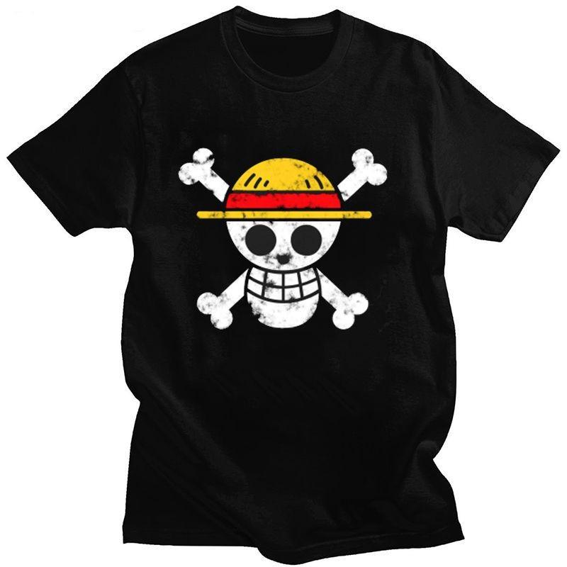 One Piece Monkey D Luffy Japanese Anime Summer Kids Tshirt for 312 Years Short Sleeve High Quality
