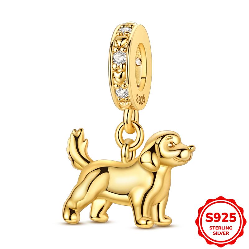 Новинка Элементы 18K Позолоченная Подвеска Шарм Бусины Подходит для Браслета 3 мм Ожерелья Для Женщин Ювелирные Изделия DIY Изготовление Подарки