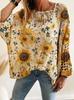 Hollow Out 3D Print Long Sleeve Christmas Sweater