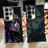 Черный Крутой Мягкий Чехол Для Телефона V-Valorant Для Samsung Galaxy S26 Ultra S25 Edge S24 FE S23 Plus S22 S21 + S20 Покрытие Защита От Падения