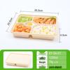 Экологичные контейнеры Miaojiayi из кукурузного крахмала с 5 отделениями для приготовления еды, с крышками