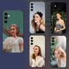 Чехол для телефона P-Phoebe D-Dynevor для Samsung Galaxy A73, A72, A71, A70, A52, A51 Другие Мягкий черный чехол