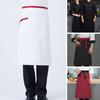 Half Apron Waterproof Chef Apron with Pockets for Men Women Adjustable Oil-Proof Stain-Proof