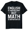 Футболка унисекс «Математика важна»