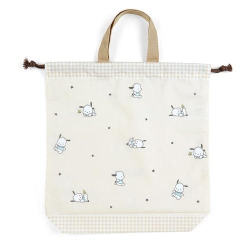 Sanrio Pochacco Drawstring Bag with Handle 256064