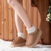 2025 новые зимние сапоги домашние уличные теплые утолщенные хлопковые тапочки замшевые всеохватывающие парные хлопковые тапочки