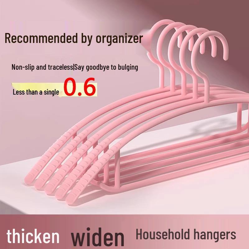 Нескользящая бесшовная вешалка для одежды с плечиками - Сушилка без бугорков
