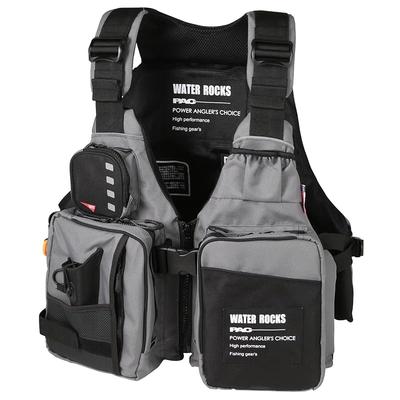 Жилет спасательный Water Rocks Short WRLV-3137-03 Угольный F