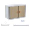 Складной модуль для хранения одежды кукол со съемной вешалкой, interlocking base grooves, компактное решение