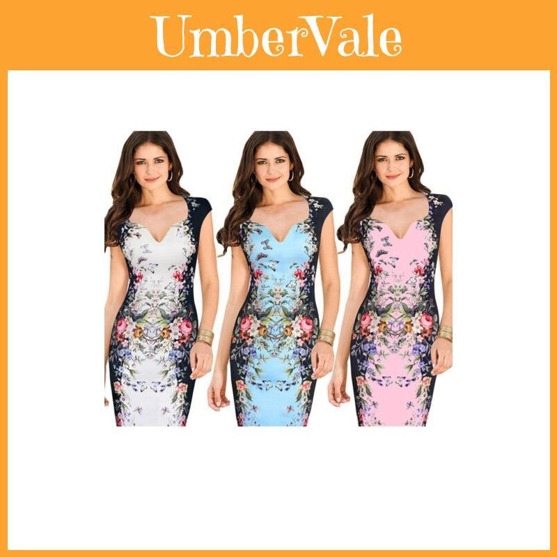 Женское Элегантное Bodycon Платье для Карьеры, Вечерней Вечеринки, Делового Офиса, Для Всех Случаев
