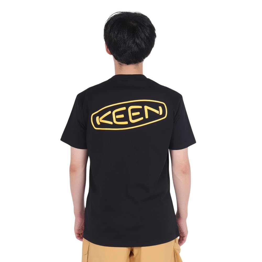 KEEN ЛОГОТИП Футболка ЖЕЛТАЯ XL Футболка OC/RP C&B ЧЕРНЫЙ/KEEN