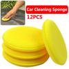 12Pcs Car Vehicle Detailing Care Wax Polishing Applicator Cleaning Sponge Pads