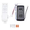 Universal Ceiling Fan Remote Control Kit DC 6 Speeds Ceiling Fan Light Controller Receiver with